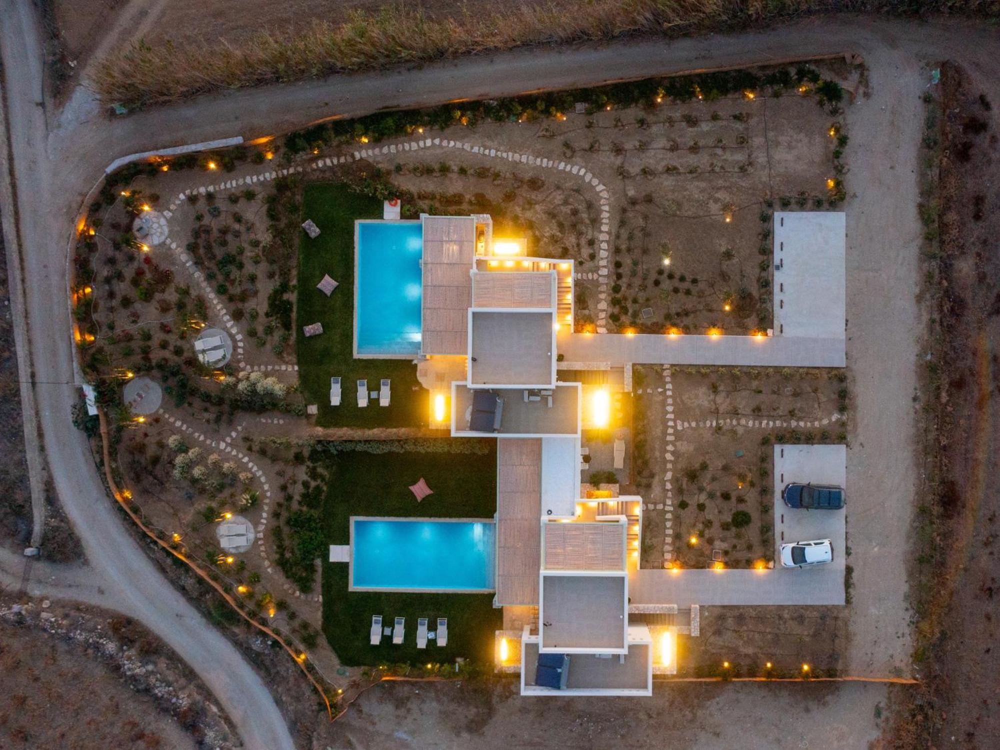 Plioni Villas & Suites Mikri Vigla Esterno foto